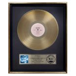 Judas Priest/K. K. Downing: A 'Gold' sales award for the album British Steel, 1982,