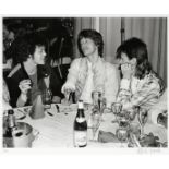 Mick Rock (British, b.1944): Lou Reed, Mick Jagger, David Bowie, at the Ziggy Stardust Farewell P...