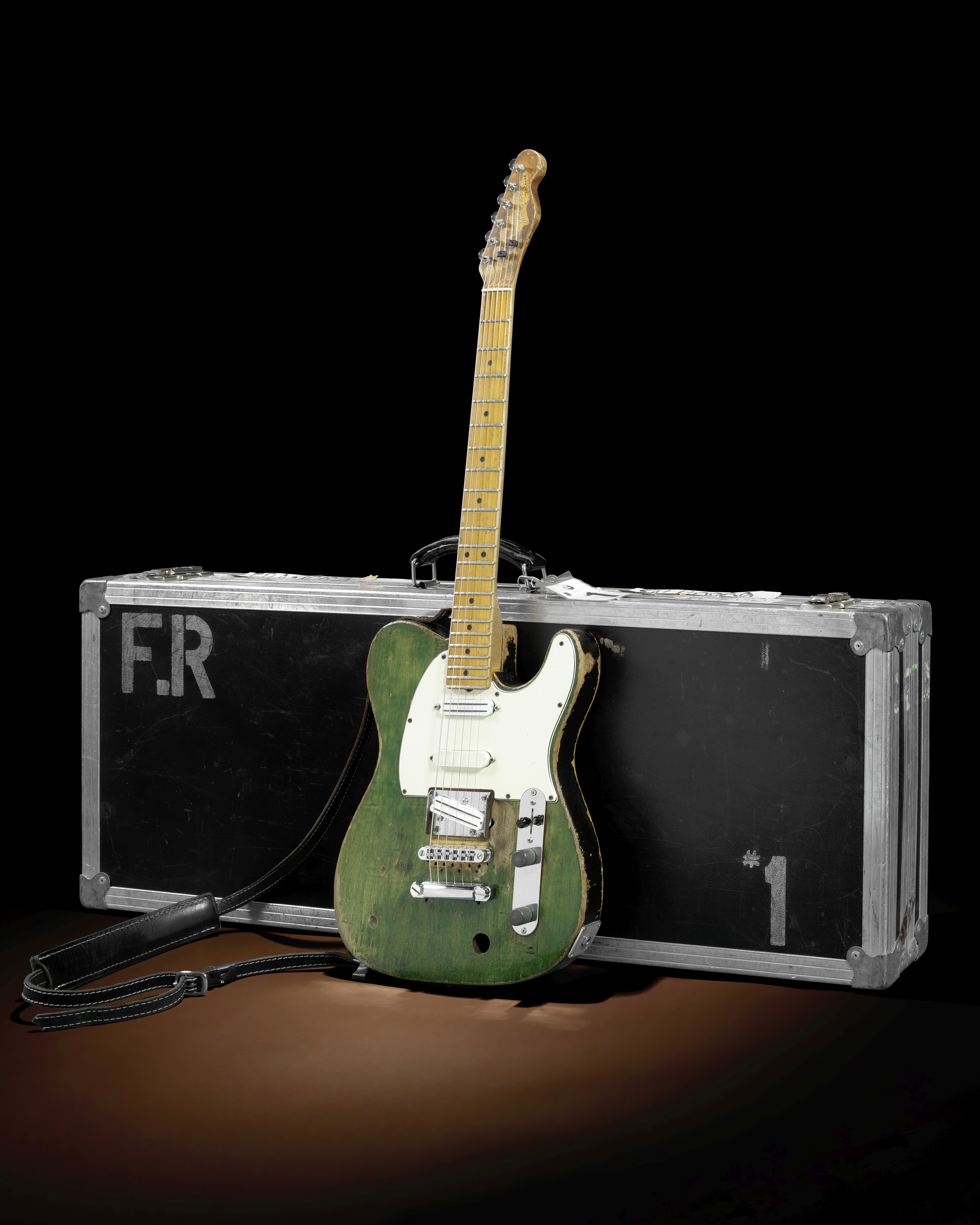 Status Quo: Francis Rossi's legendary green Fender Telecaster guitar, late 1965, - Image 10 of 19