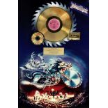 Judas Priest/K. K. Downing: A 'Gold' sales award for the album Painkiller, 1991,