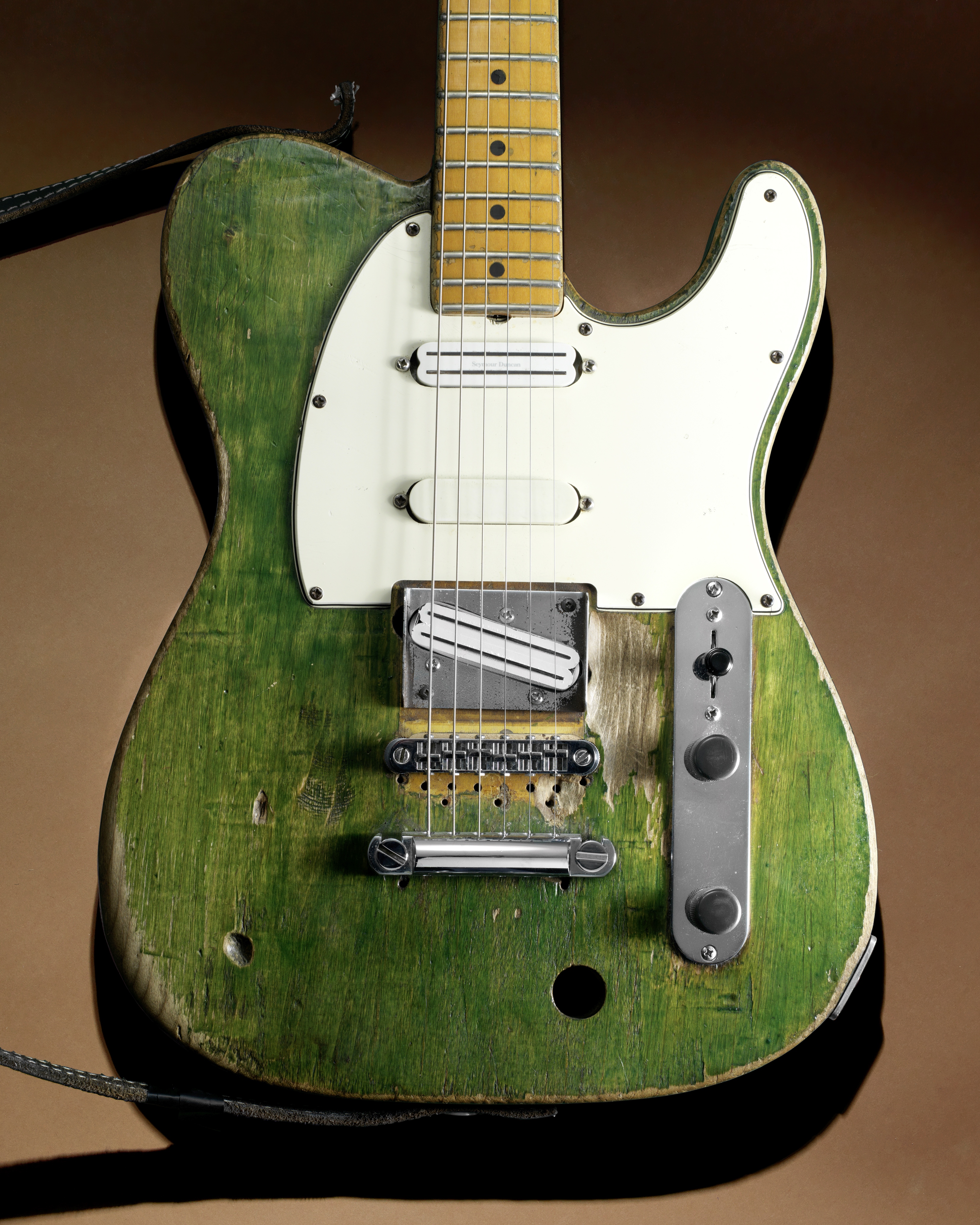 Status Quo: Francis Rossi's legendary green Fender Telecaster guitar, late 1965, - Image 8 of 19