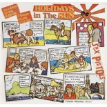 Sex Pistols: A promotional poster and banner for Holidays In The Sun, 1977, 2
