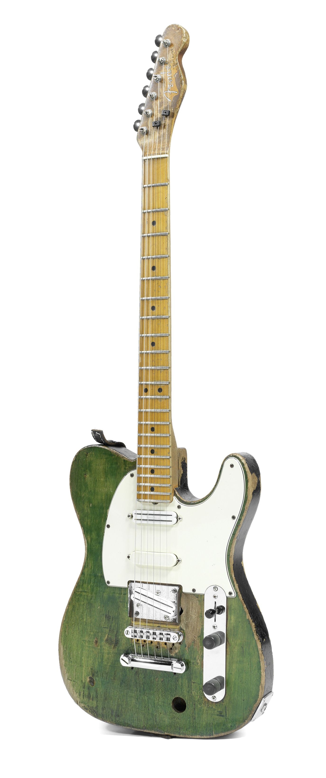 Status Quo: Francis Rossi's legendary green Fender Telecaster guitar, late 1965, - Image 18 of 19