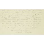 Charlie Chaplin: An original handwritten letter and original typed letter to Elizabeth Reynolds H...