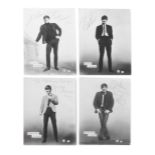 The Beatles: Three autographed publicity photographs, 1963, 3