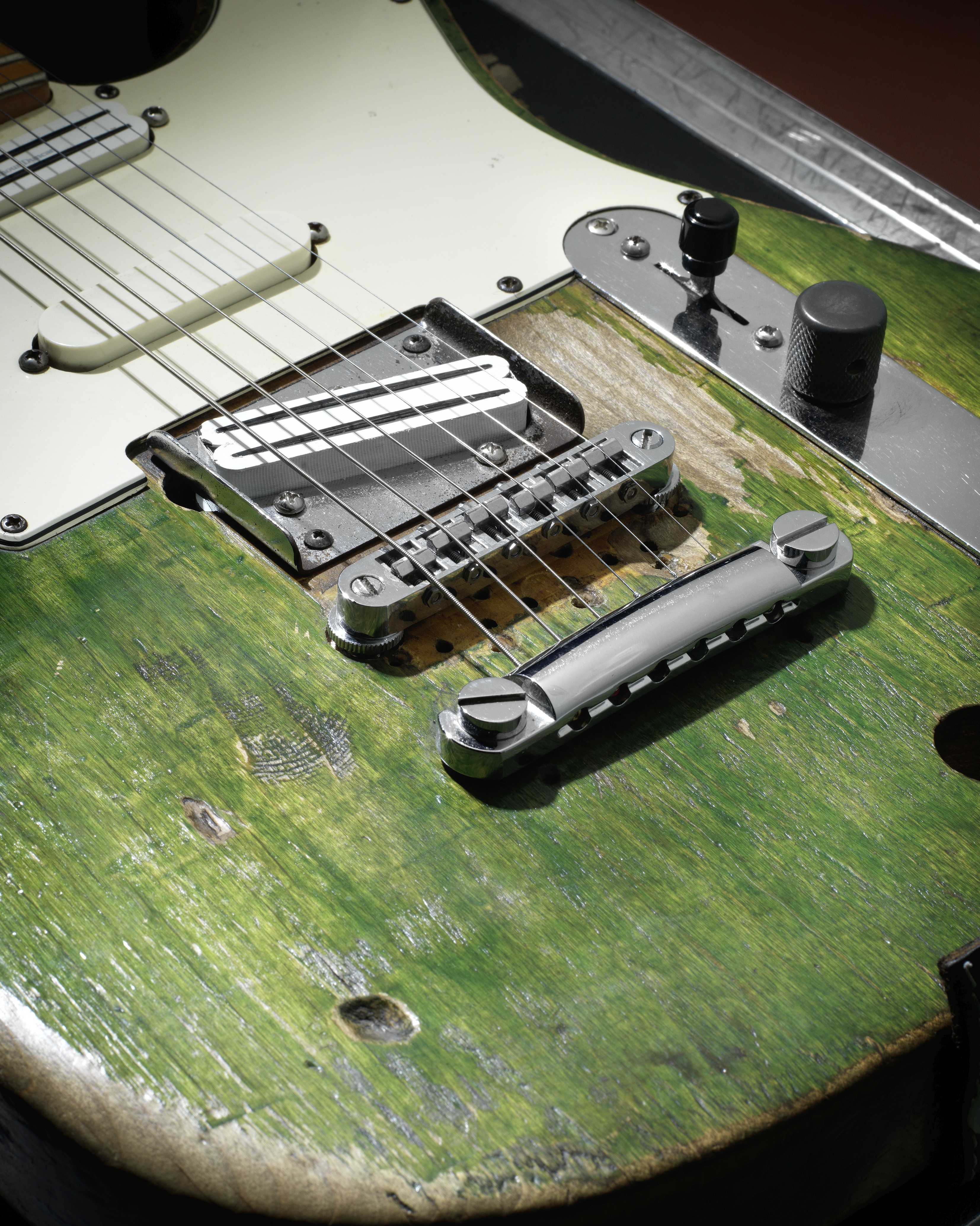 Status Quo: Francis Rossi's legendary green Fender Telecaster guitar, late 1965, - Image 6 of 19