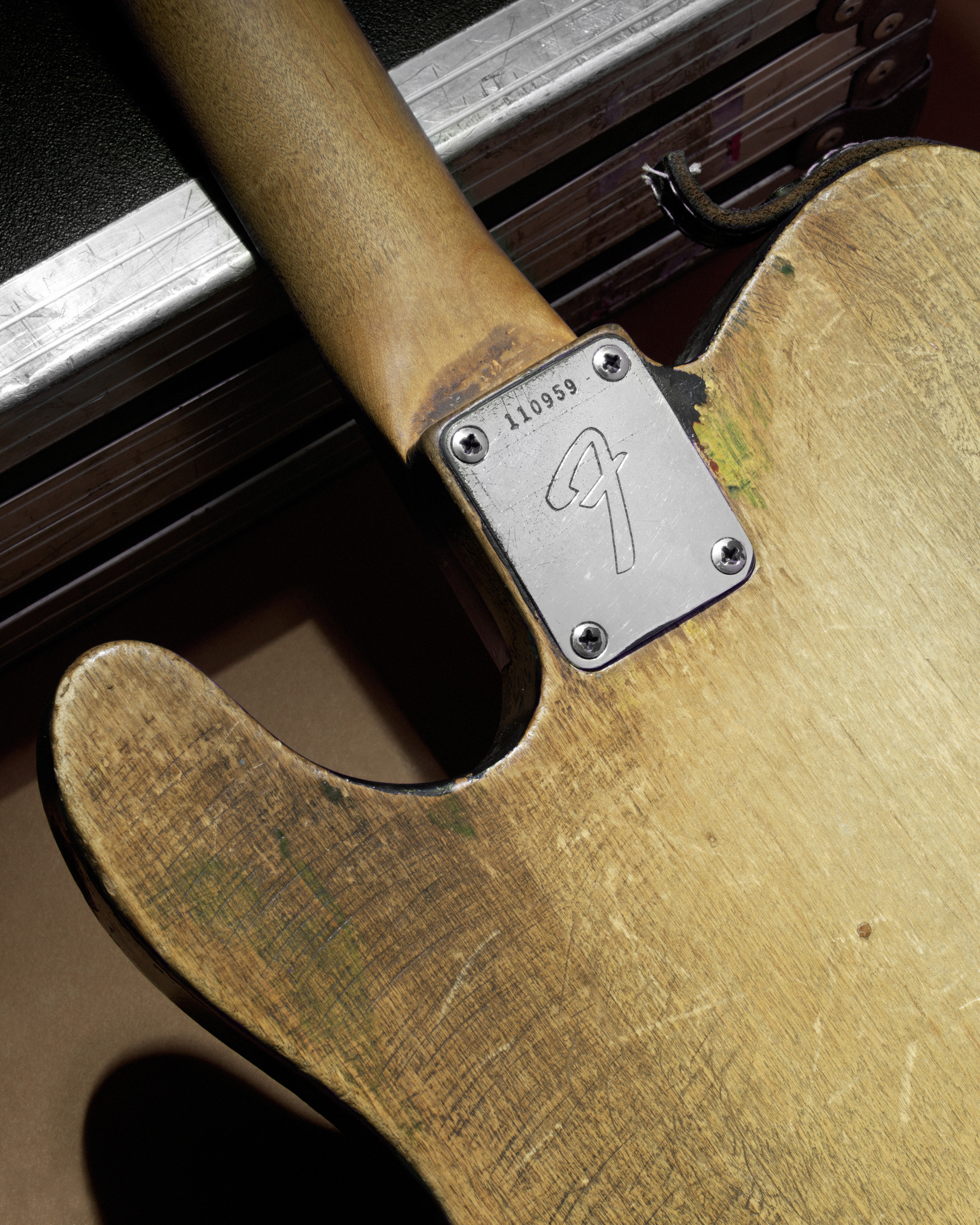 Status Quo: Francis Rossi's legendary green Fender Telecaster guitar, late 1965, - Image 4 of 19