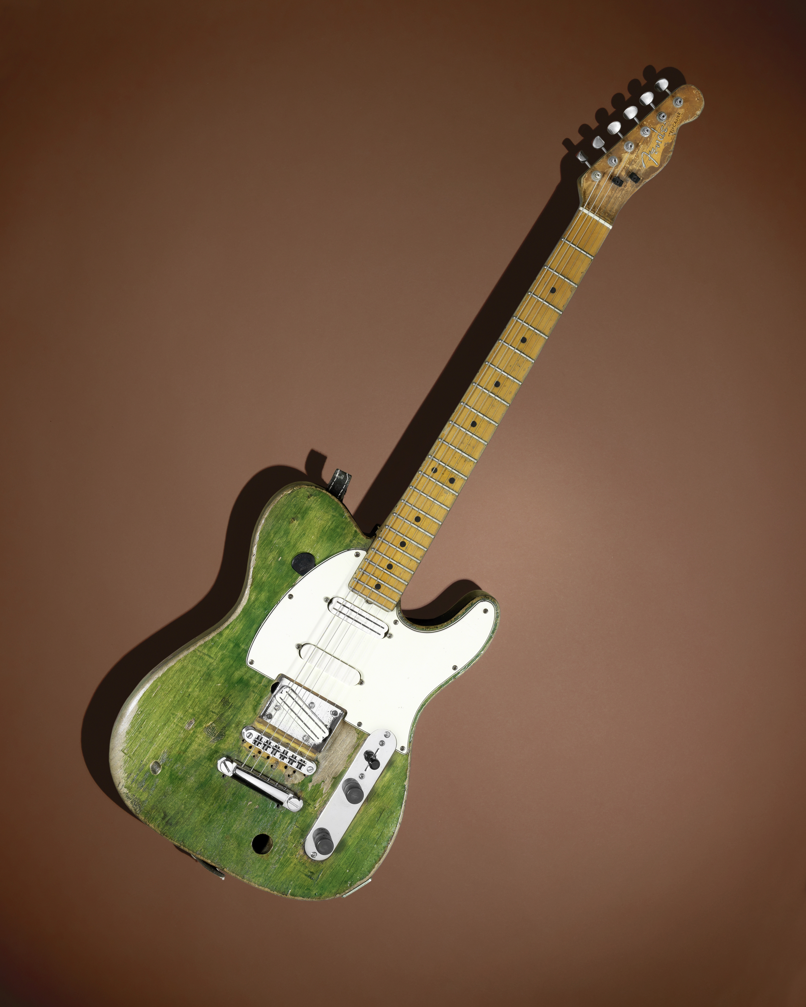 Status Quo: Francis Rossi's legendary green Fender Telecaster guitar, late 1965, - Image 12 of 19