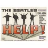 The Beatles: A poster for the film Help! United Artists, 1965,