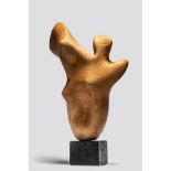 Alexandre Noll (1890-1970) Sculpture (Untitled)circa 1950sycamore, ebony, carved 'ANOLL'height 17...