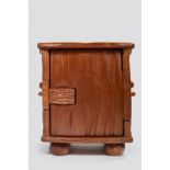 Alexandre Noll (1890-1970) Cabinetcirca 1955sapele, carved 'ANOLL'height 37 1/2in (95cm); width 3...