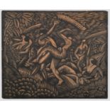 Alexandre Noll (1890-1970) Three Woodblock Platescirca 1950carved fruitwood, each engraved 'ANOLL...