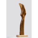 Alexandre Noll (1890-1970) Sculpture (Untitled)circa 1950mahogany, carved 'ANOLL'height 38 3/4in ...