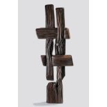 Alexandre Noll (1890-1970) Unique Traverse1950oak, carved 'ANOLL'height 48 1/4in (122.5cm); width...