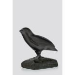 ALEXANDRE NOLL (1890&#8208;1970) Bird (Untitled)circa 1950ebony, carved 'ANOLL'height 6 1/3in (16...