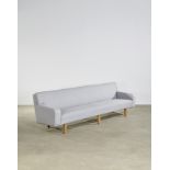 Hans Wegner (1914-2007) Sofamodel no. AP33S, for A.P. Stolen, oak, upholsteryheight 30 1/2in (77c...