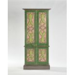 Judy McKie (born 1944) Frog Cabinet1996carved and painted limewood, carved '(C) JKM 1996'height ...