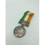 The Kings South Africa medal 1901-1902. Awarded to 5032 Pte A.E.FULLER MIDDLESEX REGT. Comes with