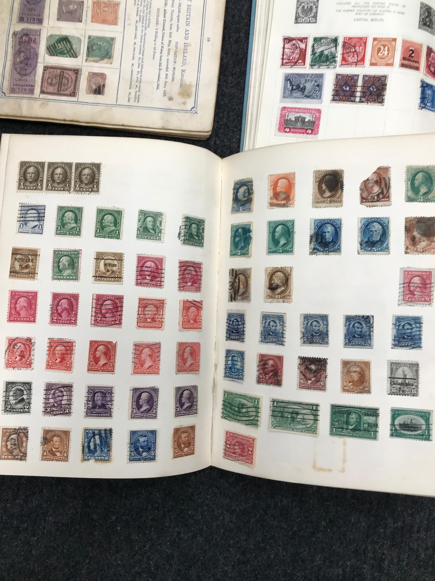 A Large collection of Stamp albums part filled & Guide books - Image 2 of 11