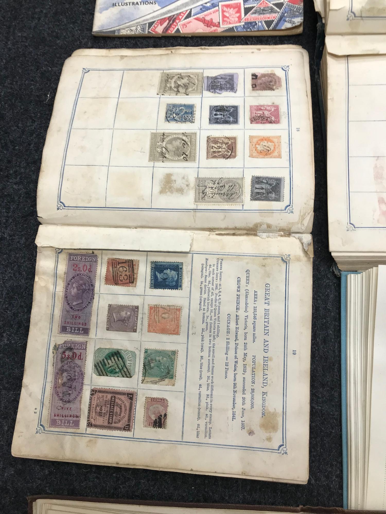 A Large collection of Stamp albums part filled & Guide books - Image 6 of 11