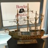 Maryrose ship model on stand