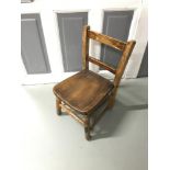 Antique Small child's chair.