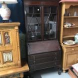 Antique bureau bookcase.