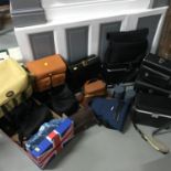 A Collection of empty camera bags and carry cases