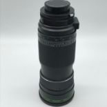 Large Sigma Telephoto Multi YS 1:4 f=300mm lens.