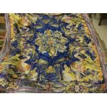 An Early 1900's possibly older, Large Persian hand made ornate throw, Beautifully done, Possibly