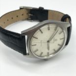 Vintage 1969 Omega Geneve steel cased gents watch. In a Working Condition. Original strap.