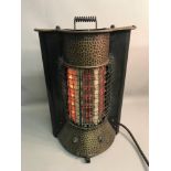 A Vintage Art Deco style Ediswan electric heater. In a working condition. 50cm in height