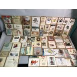 A Large collection of 1920's and 30's Greetings cards