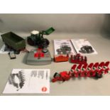Siku remote controlled Tractor and accessories, Includes Fendt Vario Frontlaoder, Two sided