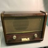 A Large Philips vintage valve radio, in a working condition.