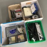 A Lot of vintage games consoles which includes Dream cast with controllers, Ps1 & two PS2