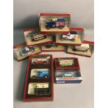 A Lot of various Matchbox models of yesteryear boxed models