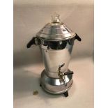 A.D.DAVIDSON Vintage samovar styled in the shape of a rocket. Measures 34cm in height