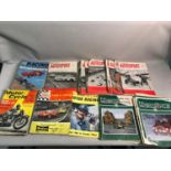 A Collection of vintage 1960's motor magazines, includes Motor cycle , Autosport & Motor Sport.