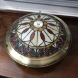 Tiffany style ceiling shade, Diameter 35cm.