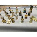 A Quantity of Whisky miniatures, Speyside, Glenmorangie, Glen Grant, Bell's & Inverey