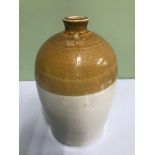 A.W.Buchan & Co Portobello stone ware flagon, Chip to the rim, Measures 38cm in height