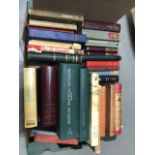 A Crate filled with books, Includes David Copper field, R.L.Stevenson, John Buchan & various Mariti