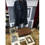 An R.A.F 1957 No.1 Dress jacket and trousers together with 1958 R.A.F long coat belonging to 953