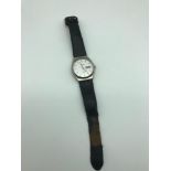 A 1970'S Sekonda Quartz gents wrist watch. In a working condition.