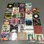 A Collection of Vintage Punk 45rpm's, Includes The Jinx, Out of Control, The Dickies, Red Alert,