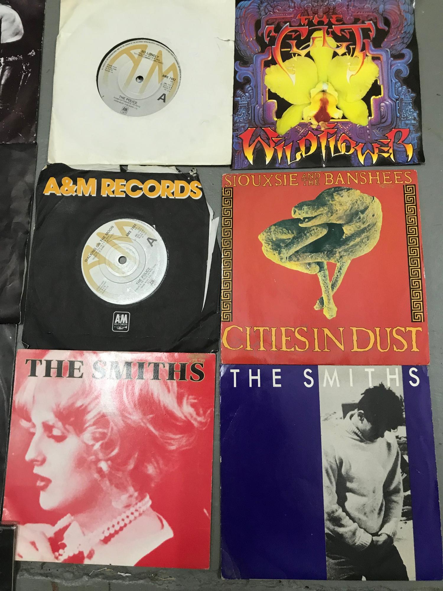 A Collection of vintage 'New Wave' 45rpm's records. Includes The Mission, The Cult, The Jesus and - Image 7 of 8