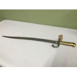 French bayonet sword.