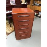 A Retro G-Plan, E-Gomme 6 drawer chest, Measures 100x53x46cm