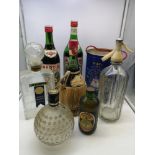 A selection of various alcohol to include; Bells Royal Decanter Old Scotch whisky (F.S.B),